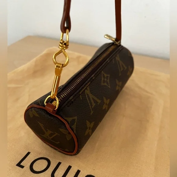 Louis Vuitton Monogram Mini Papillon NWOT dust bag France